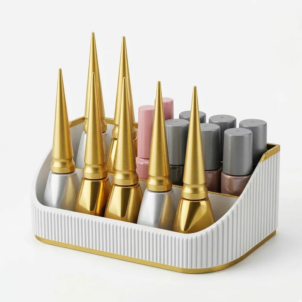Organizador de Esmaltes Nail Designer Porta Frascos Manicure Profissional