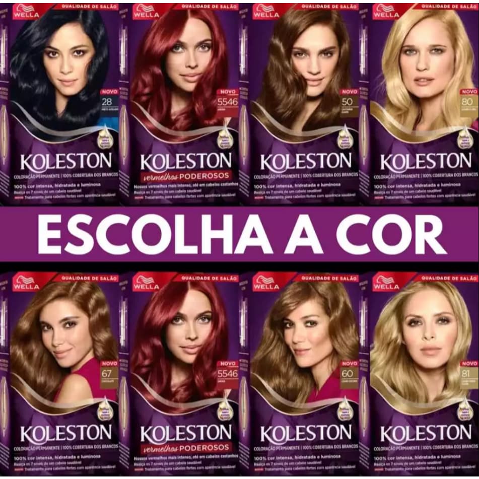 Coloração Koleston Permanente 55g Diversas Cores