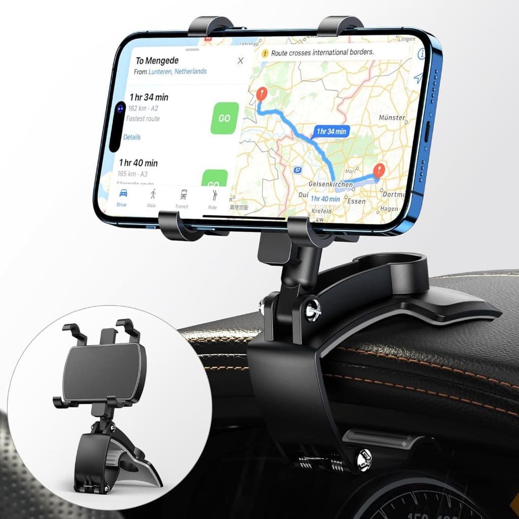 Suporte De Celular Para Carro 360 Ajustável Universal Painel