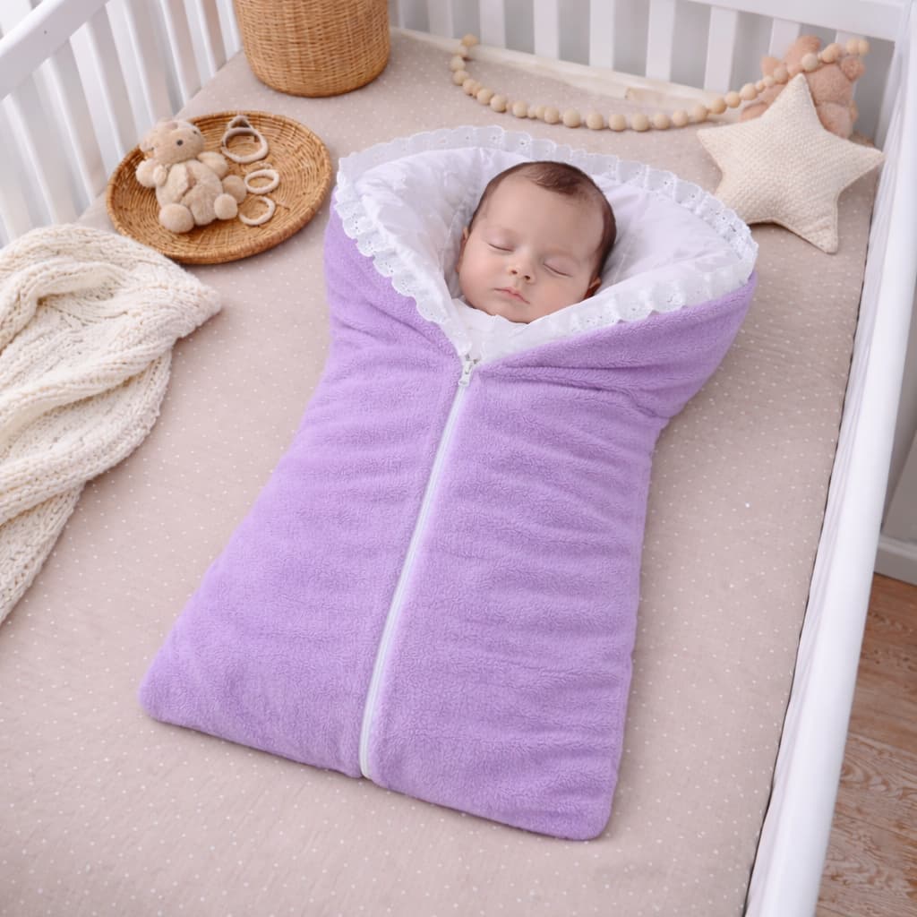 Saco de Dormir Bebê Premium Soft Fleece | Conforto e Proteção no Frio