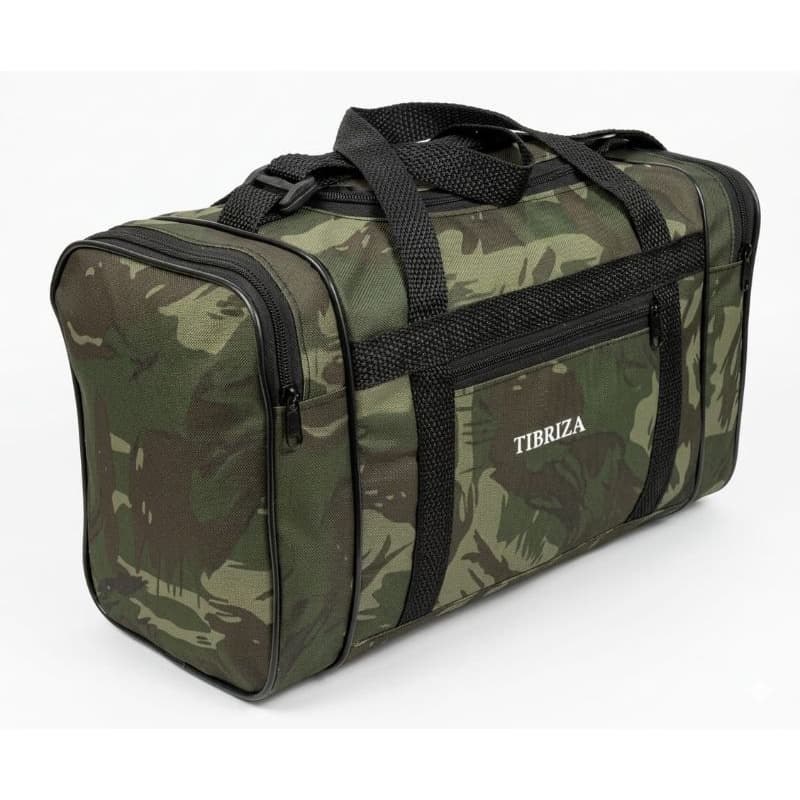bolsa pescaria e viagem camuflada .