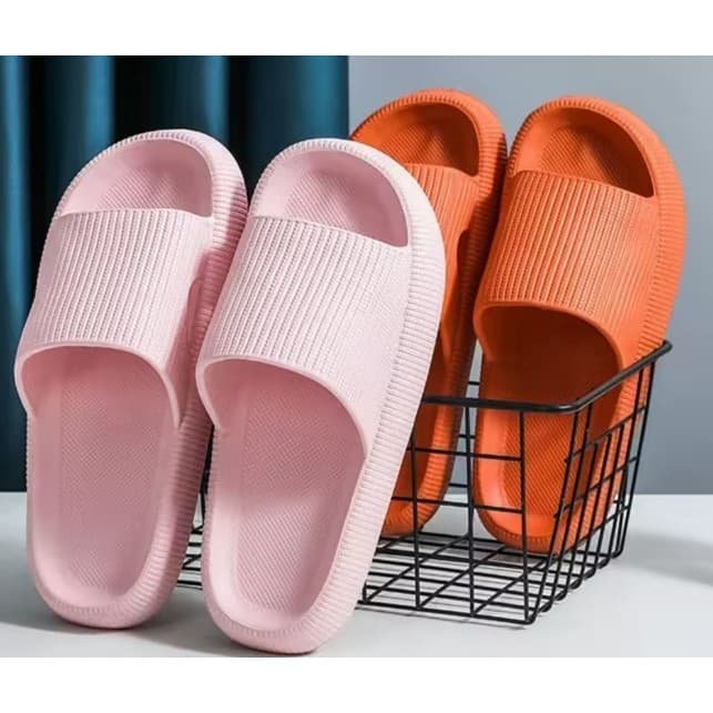 Conforto de Nuvem para Seus Pés - Sandália Feminina Nuvem Ultra Conforto Antiderrapante Slide Leve Macia