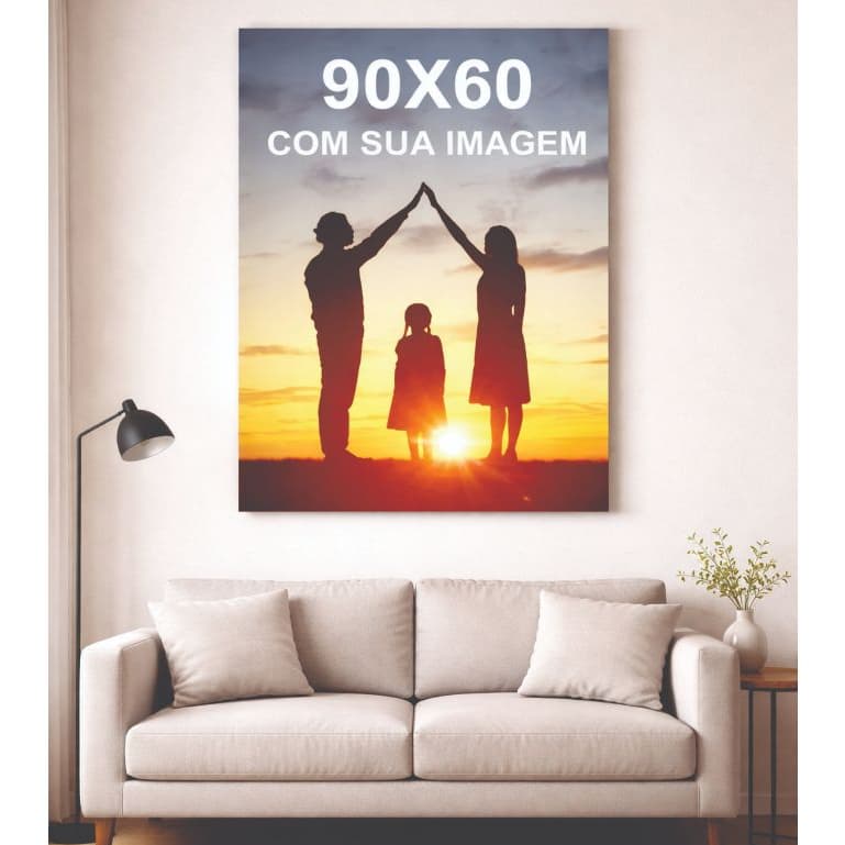 Quadro Decorativo Personalizado Com Sua Foto Imagem Logo Certifcado Mosaico Sala Quarto Escritório