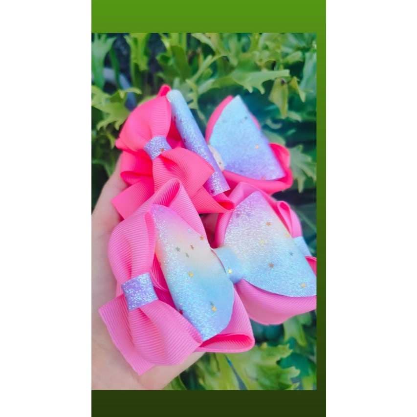 Laço Luxo no bico de Pato para meninas  varias cores