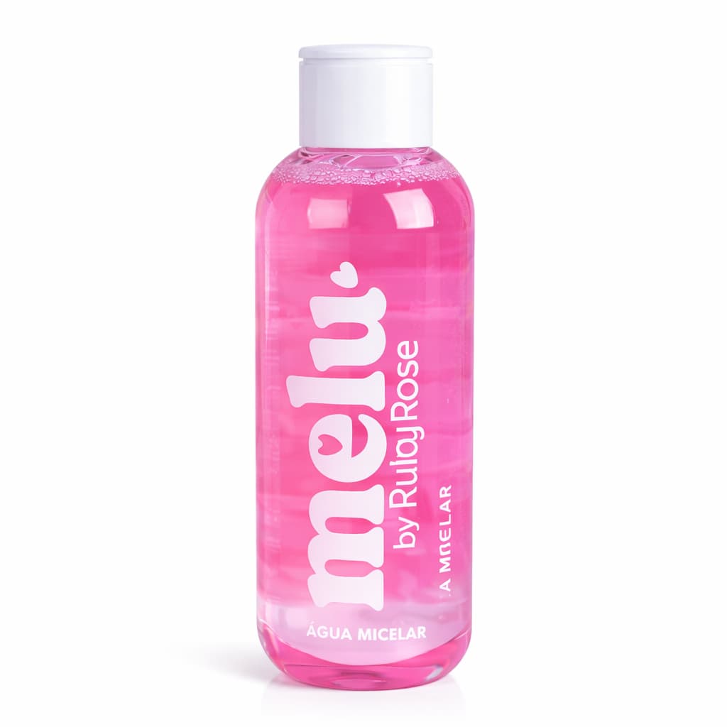 ÁGUA MICELAR MELU BY RUBY ROSE 100ml Limpeza Suave Hidratação 100ml