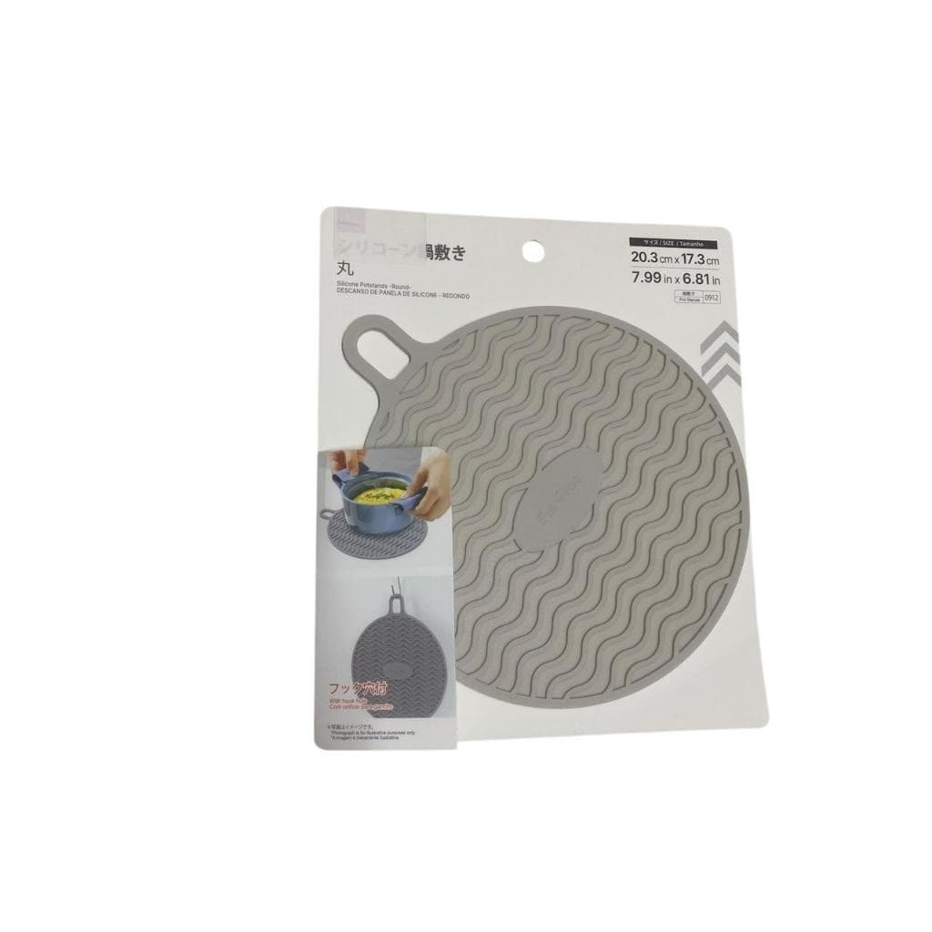 Descanso panela silicone resistente calor e antiderrapante