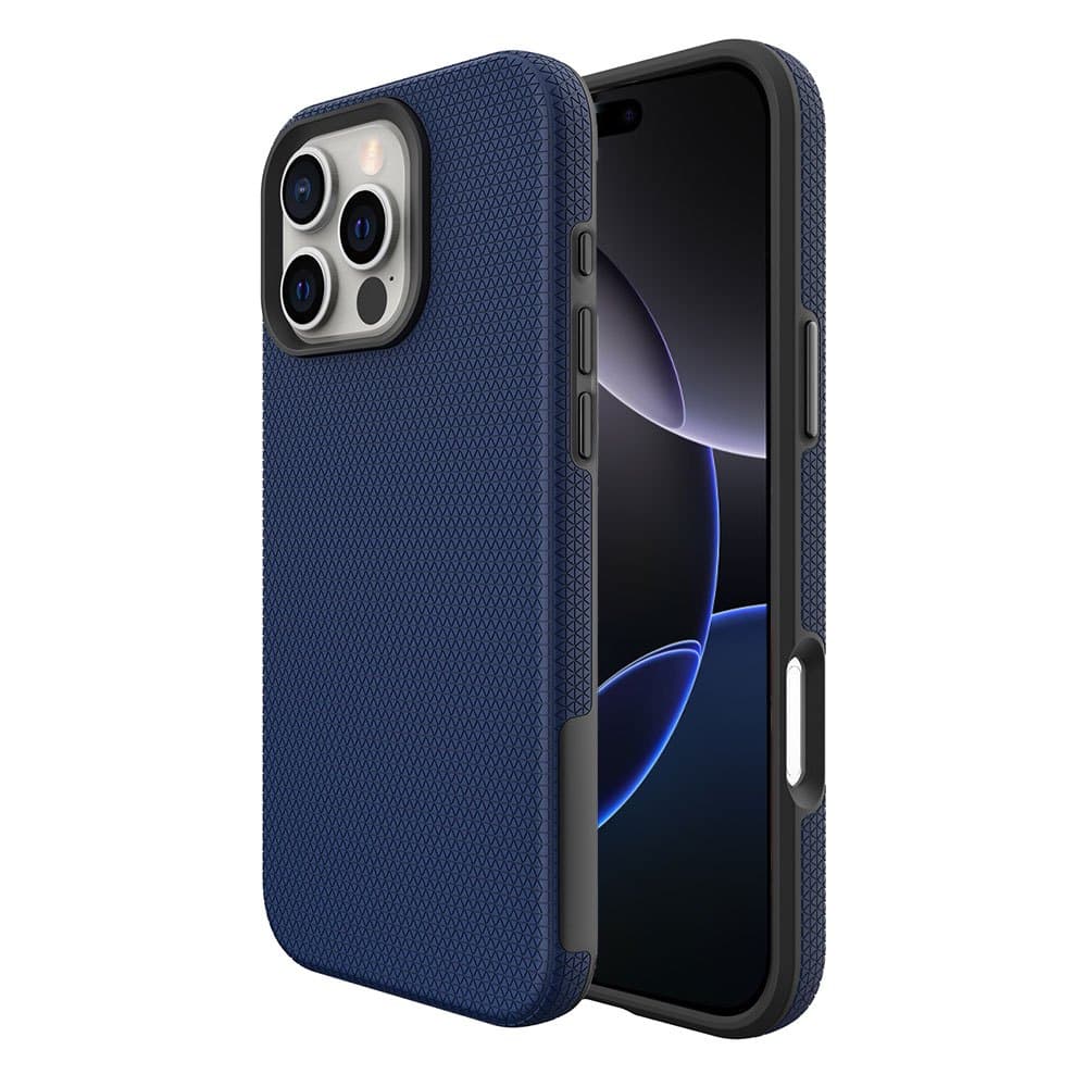 Capa Para iPhone 16 Pro Max Antichoque Azul | Double Iwill