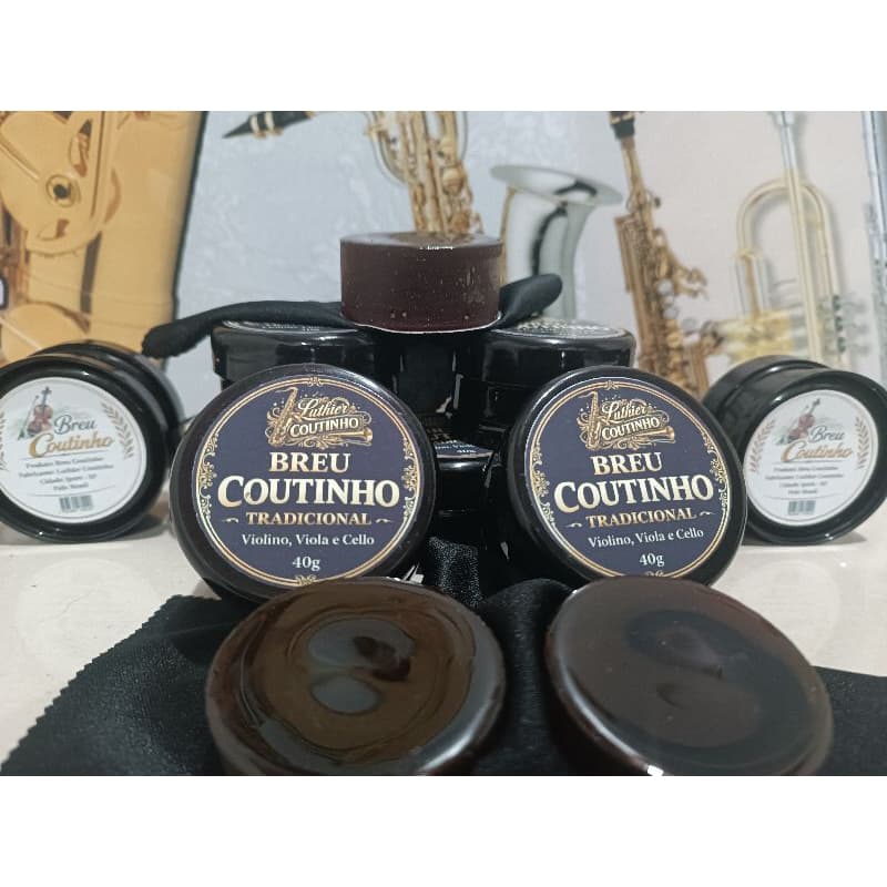 2 Breu Coutinho / Tradicional e Break ( Preto) 40g
