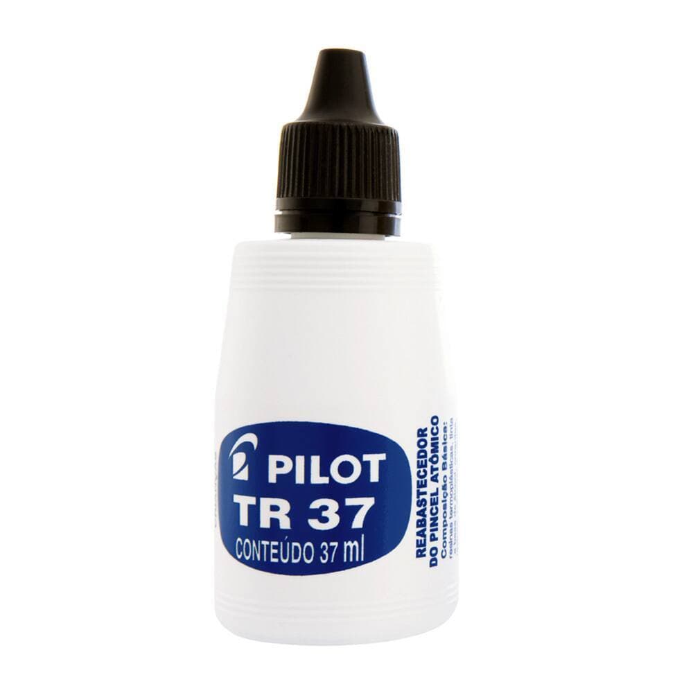 Reabastecedor para Pincel Atômico Pilot TR37 Preto 37ml