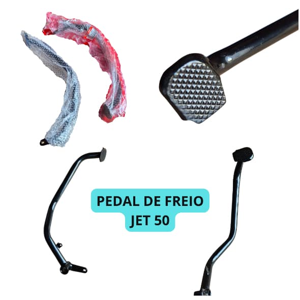 Pedal de Freio Shineray Jet 50 / Jet 50 S / XY 50
