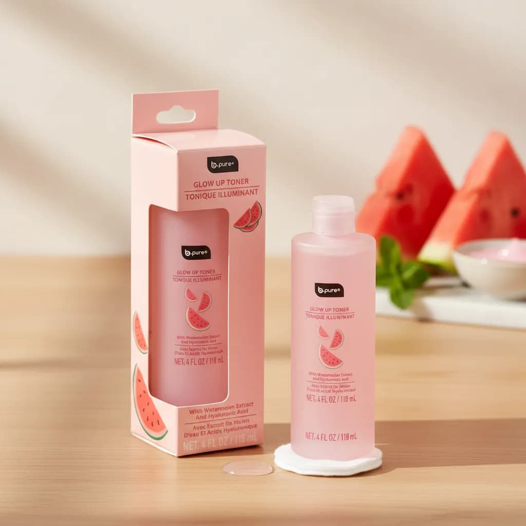 Tônico Facial Hidratante Glow Up Tonner  Watermelon & Acido Hialuronico 118ml B.Pure