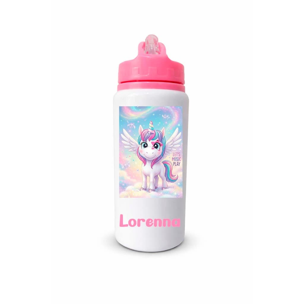 Garrafinha de água personalizada presente - fofo - envio imediato - com nome - escola