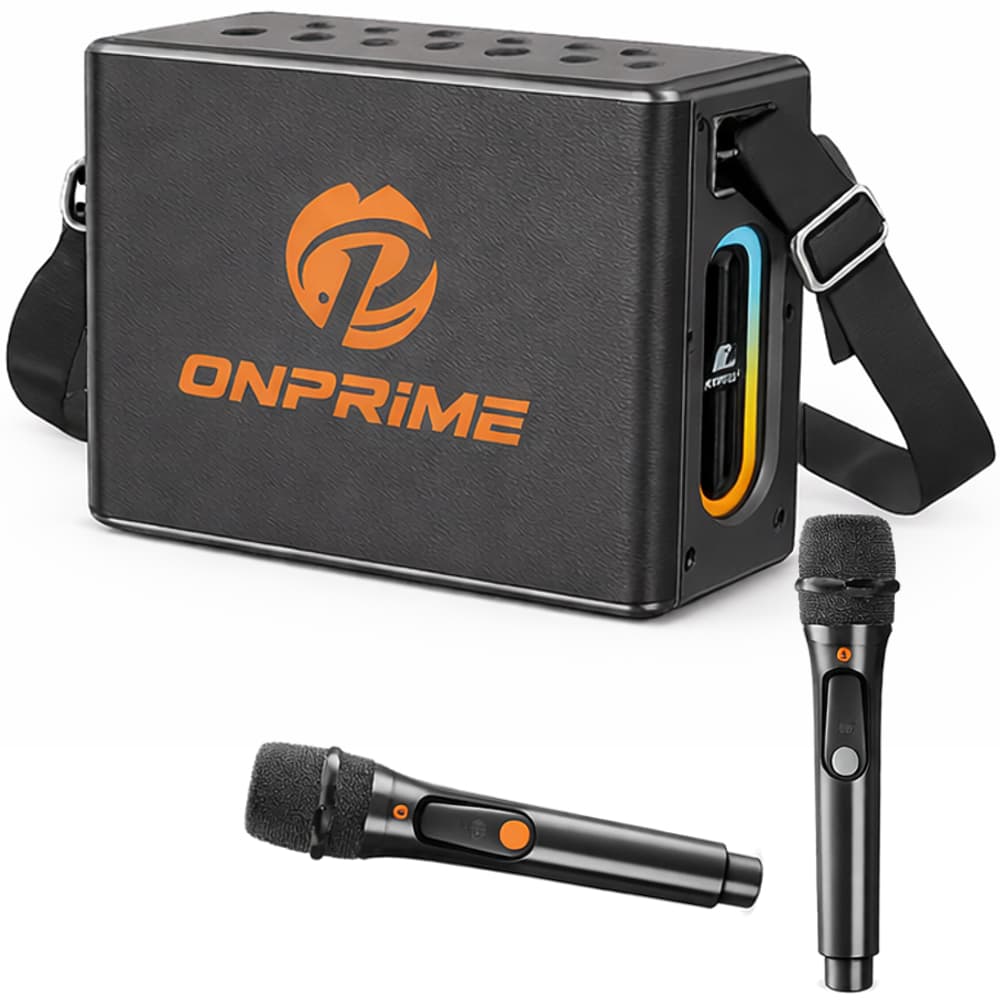 Caixa De Som Bluetooth bass graves By aturnshop Boom 100sb 120w 20h Ipx7 Cor Preto 110V/220V 2 microfones sem fio