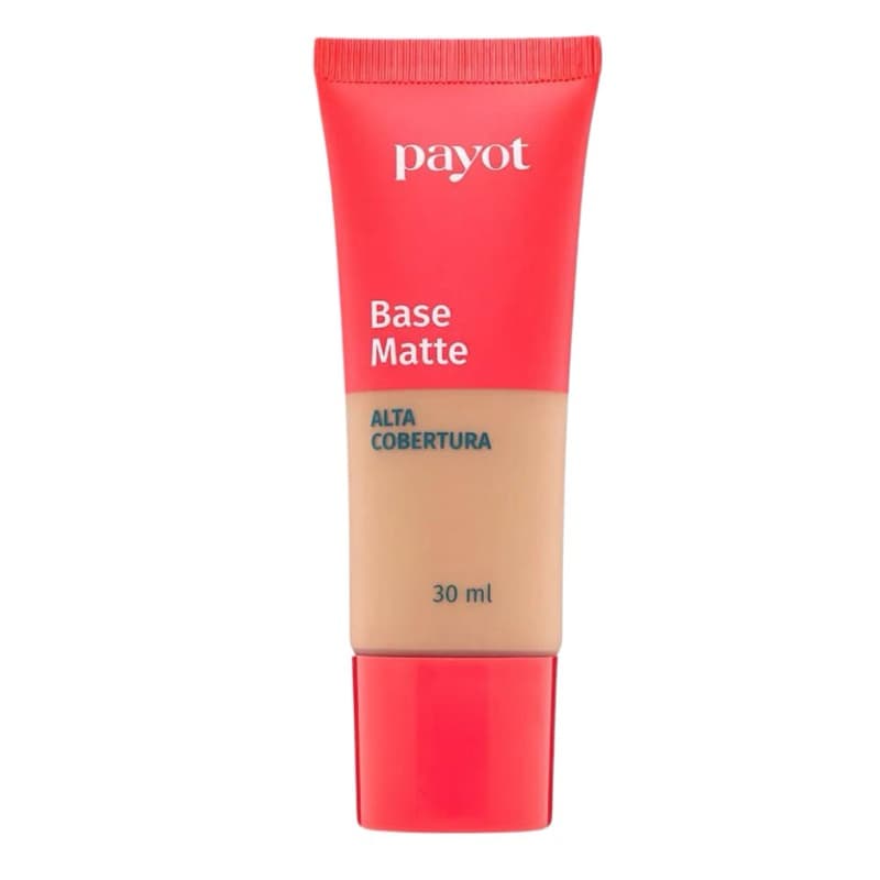 Base Matte Payot 30ml com Cobertura Alta e Acabamento Matte