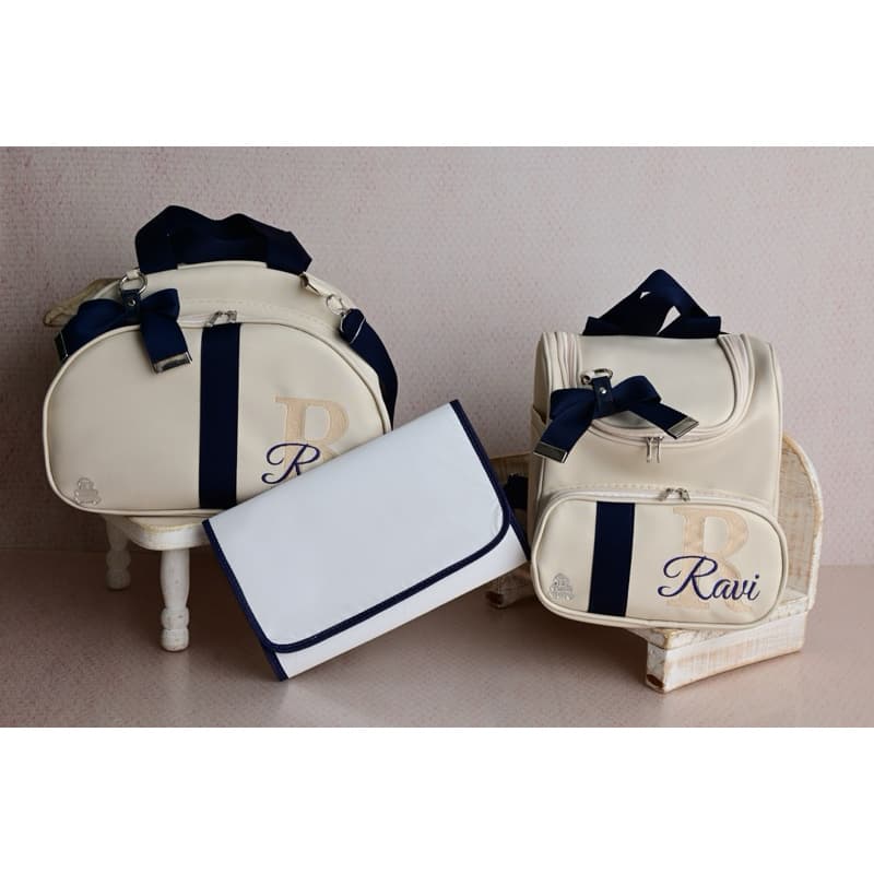 Kit bolsa maternidade personalizada com trocador extra