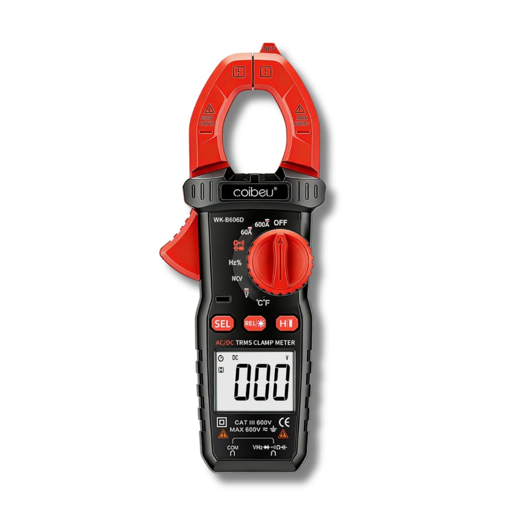 Multimetro De Gancho Braçadeira Voltimetro Amperimetro 600a