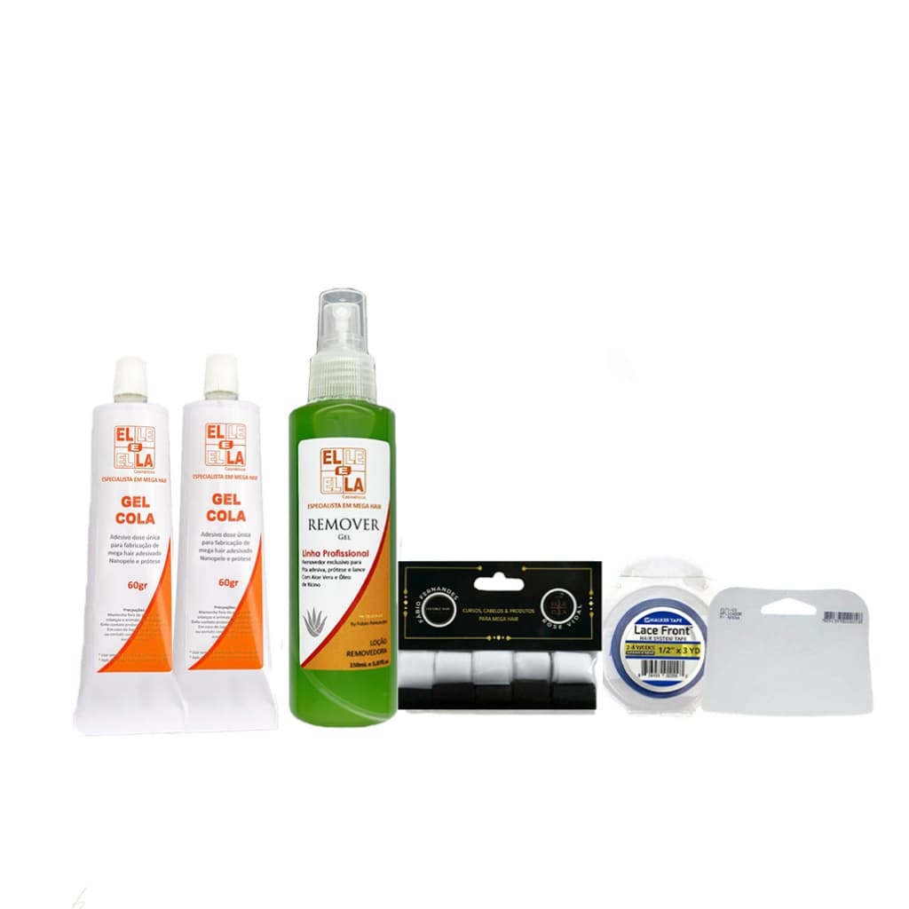 Kit Para Fabricação De Mega Hair Nano Pele/fita Adesiva