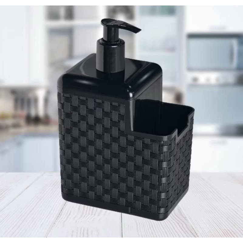 Porta Detergente Porta Sabão Dispenser Sabão Sabonete Liquido Porta Esponja Com Bico Dosador Multiuso Cozinha