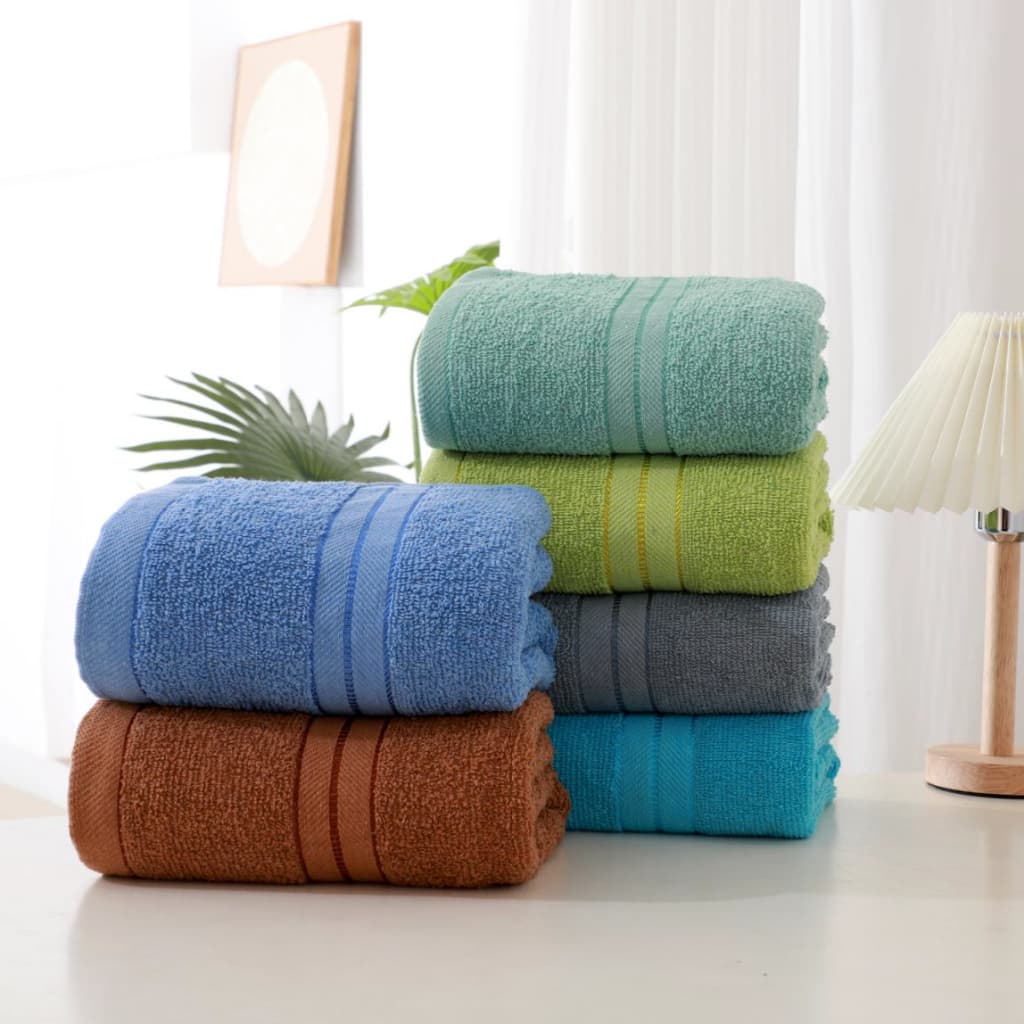 Toalha de Banho VEQE 70x140cm 60% Algodão 40% Poliéster Alta Absorção Instantânea