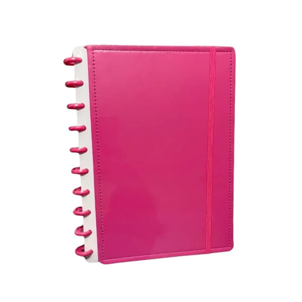 Caderno Inteligente A5 80 Folhas Pautadas Reposicionável Com Elástico Sistema de Discos Premium
