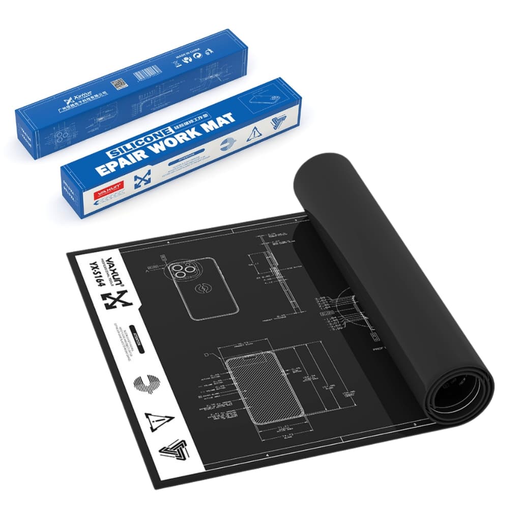 Tapete Silicone Manta para Reparo Eletrônico Celular Yaxun YX-S164 Profissional