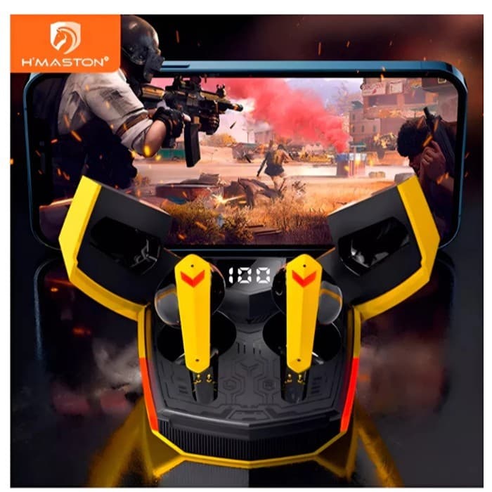 H'maston LY-151 TWS Fone De Ouvido Gamer Bluetooth 5.2