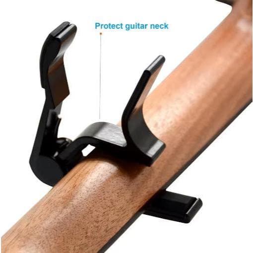 Capotraste Profissional para Violão e Guitarra com Pressão Precisa Som Limpo e Troca Rápida de Tons