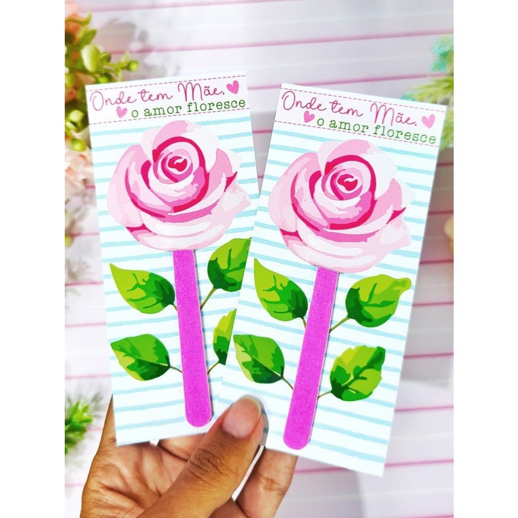 Lembrancinha Dia das mães- Mimo- Presente Dia das Mães- Lixa de unha
