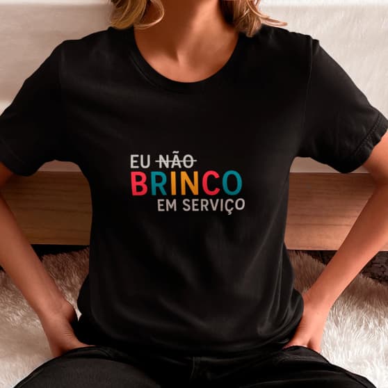 Camiseta Professora Feminina Profissão Com frase para educação infantil 100% Algodão Estampado Pedagogia