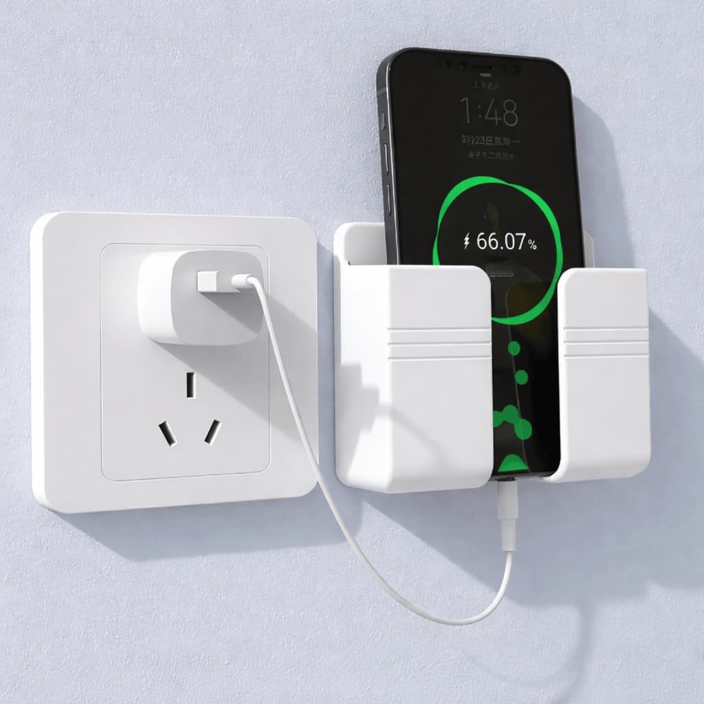 Suporte de Celular Fixação Para Parede De Controle Remoto Com Adesivo