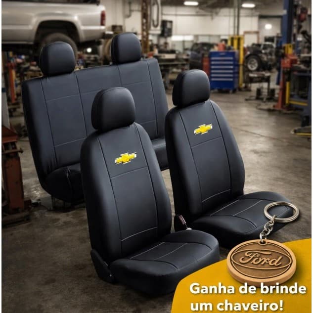 Capas D Banco Carro Proteção Couro Carros Da Chevrolet