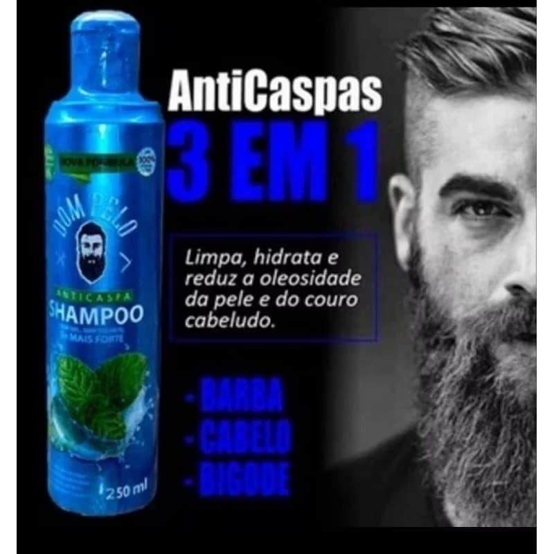 Shampoo anticaspa 250ml - DOM PELO