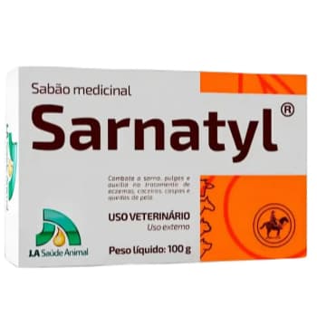 Sabonete Sarnatyl contra Sarnas e Piolhos 100g
