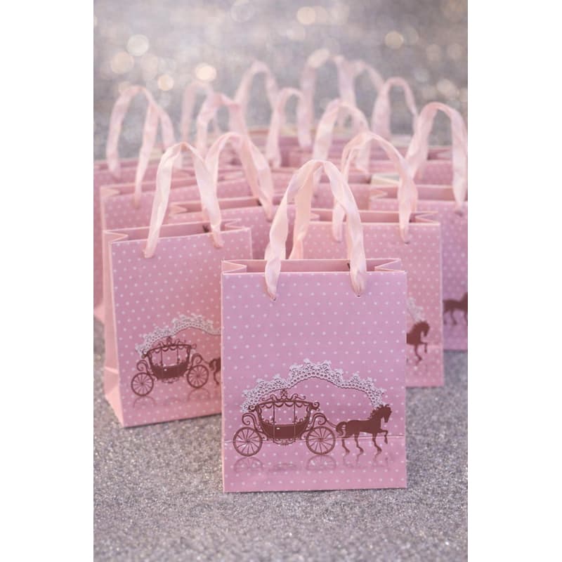 100 Sacolinhas Carruagem Princesa 14x11,5 Lembrancinha Festa Infantil Debutante