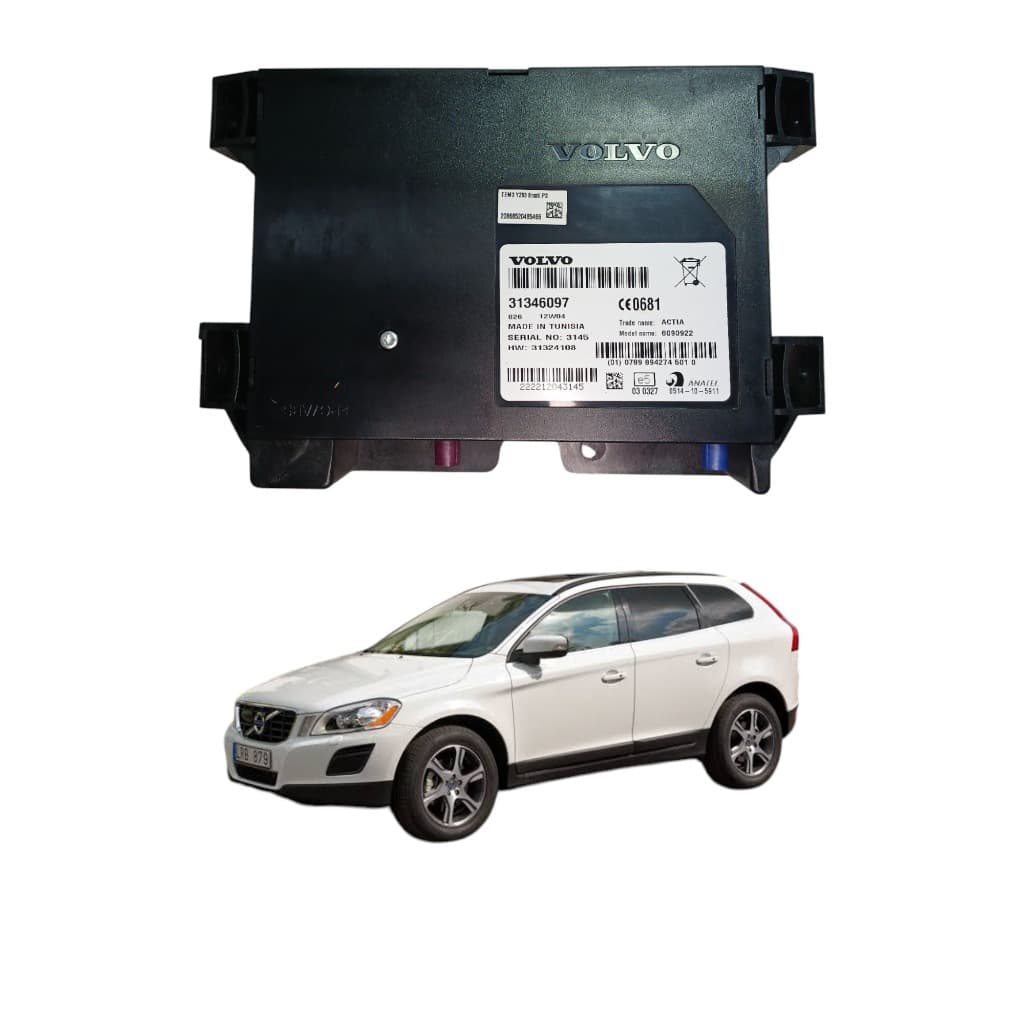 Módulo Multimídia Volvo Xc60 3.0 31346097 31324108 Preto