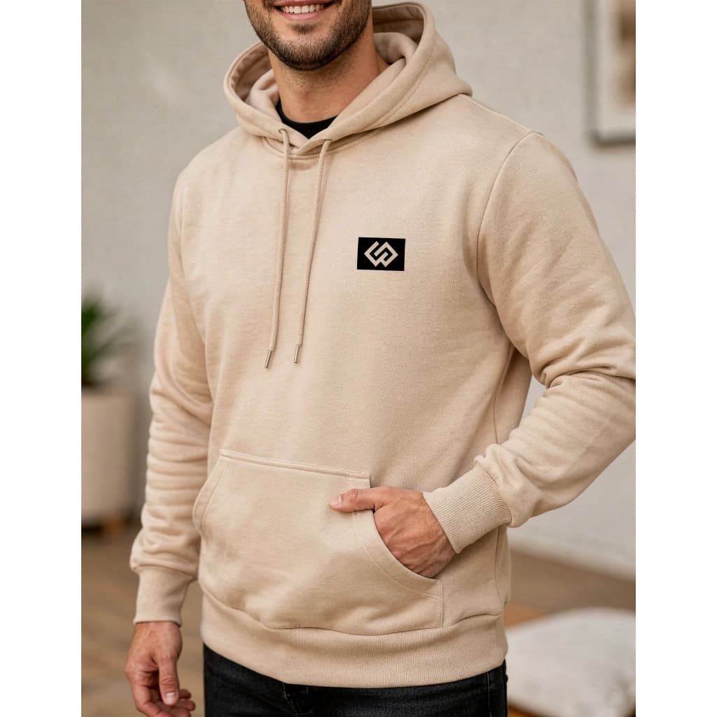 Blusa de Frio Moletom Grosso Feminino Masculino Com Capuz Bolso Flanelado P ao GG + 7 Cores Original
