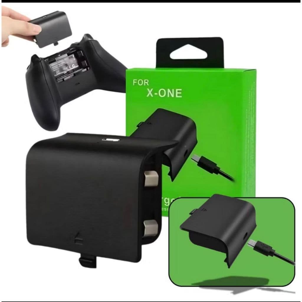 Bateria Recarregável Carregador Para Controle Xbox One S Fat