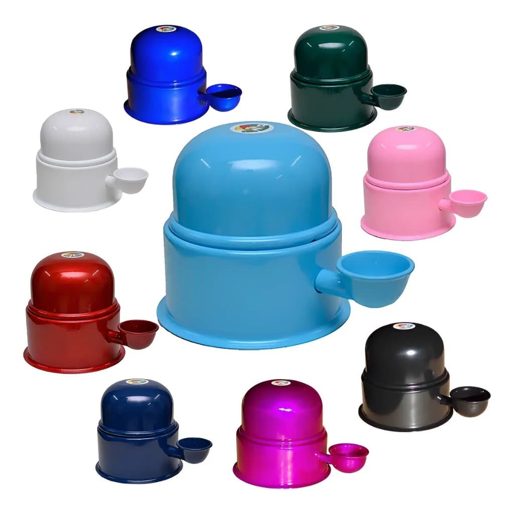 Bebedouro 700 ml Alumínio Vida Mansa Para Pelos Longos Shitzu Cães Pet Raça Gatos