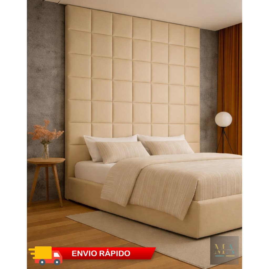 Kit 40 CABECEIRAS 40x30 PARA CAMA QUUEN KING  PARA COMPLETAR A PAREDE TODA  ENVIO RAPIDO