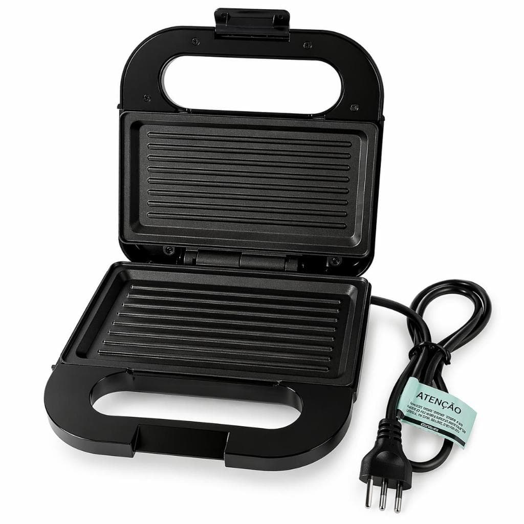 Sanduicheira Grill Elétrica Unitermi – Praticidade e Rapidez no Seu Dia a Dia! 220V