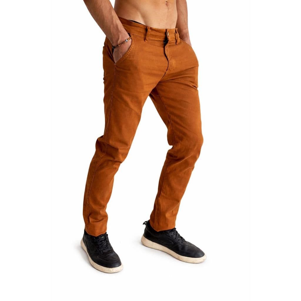 Calça Sarja Masculina Elegância no Detalhe Bolso Discreto