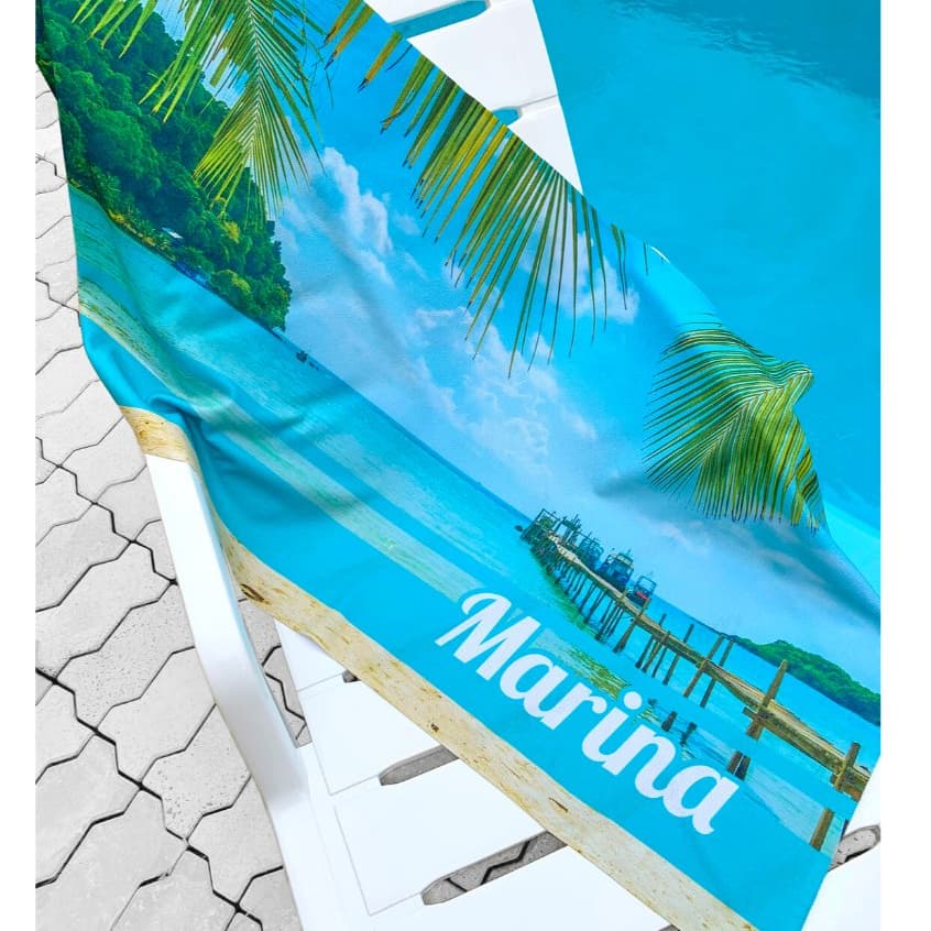 Toalha de Praia Personalizada - Prainha