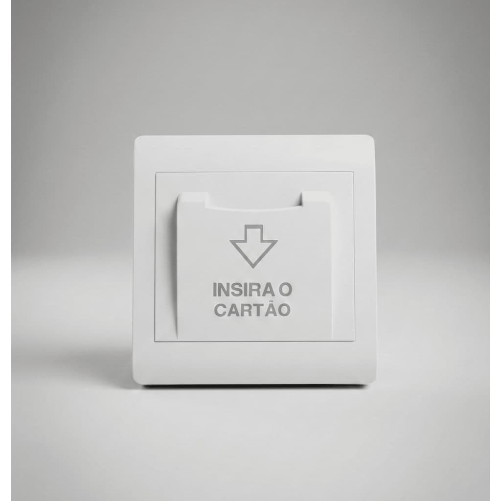 Economizador de Energia Cartão Magnético 220V 40A Até 50% Economia Ideal Hotel Airbnb
