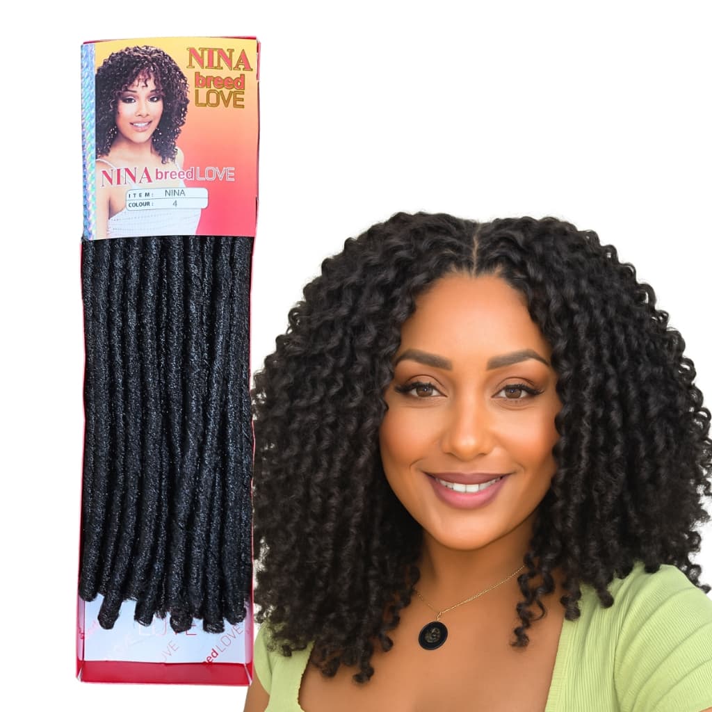 Kit 3 Nina Soft Dread 72g Cabelo Cacheado Volumoso Natural Variação BreedLove Original Uso Profissional - ENVIO IMEDIATO