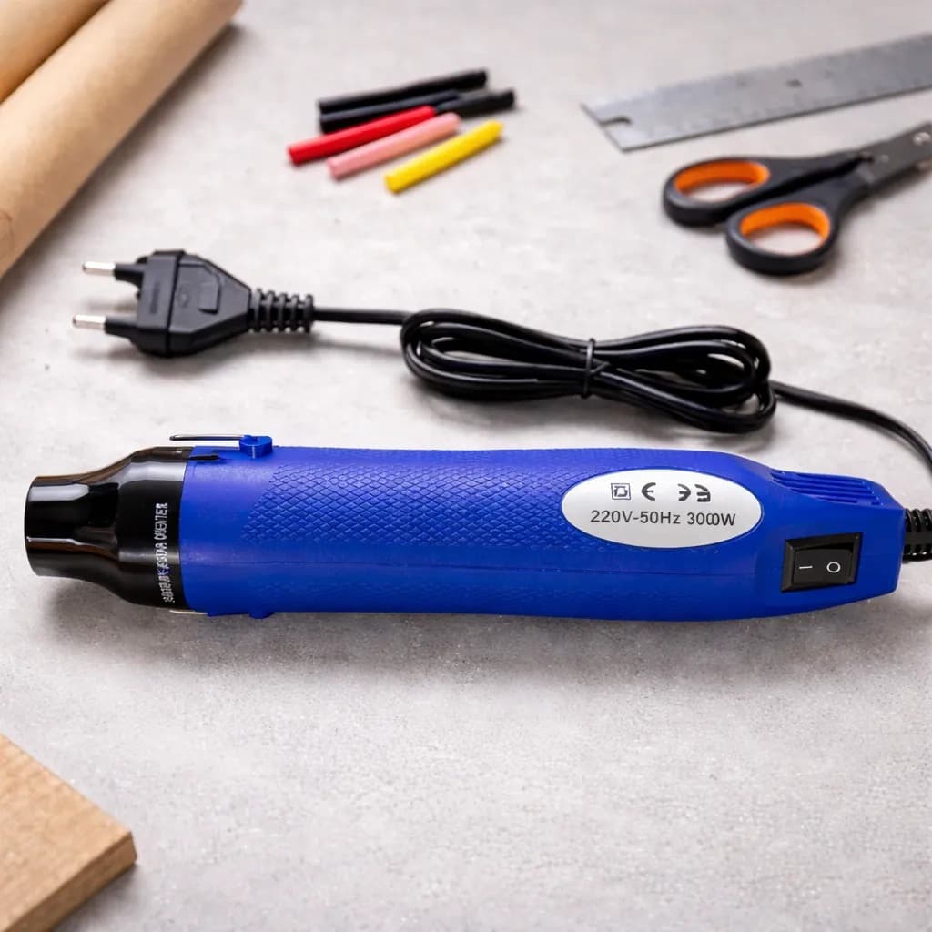 Mini Soprador Térmico  Multiuso Portátil 220v Pistola de Ar quente 300W Artesanato Ferramenta Profissionais