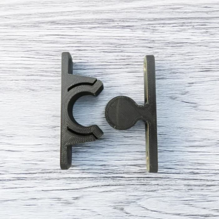 Fixador Trava Porta Parede Parafuso Impresso 3D Mantém Porta Aberta Sem Bater