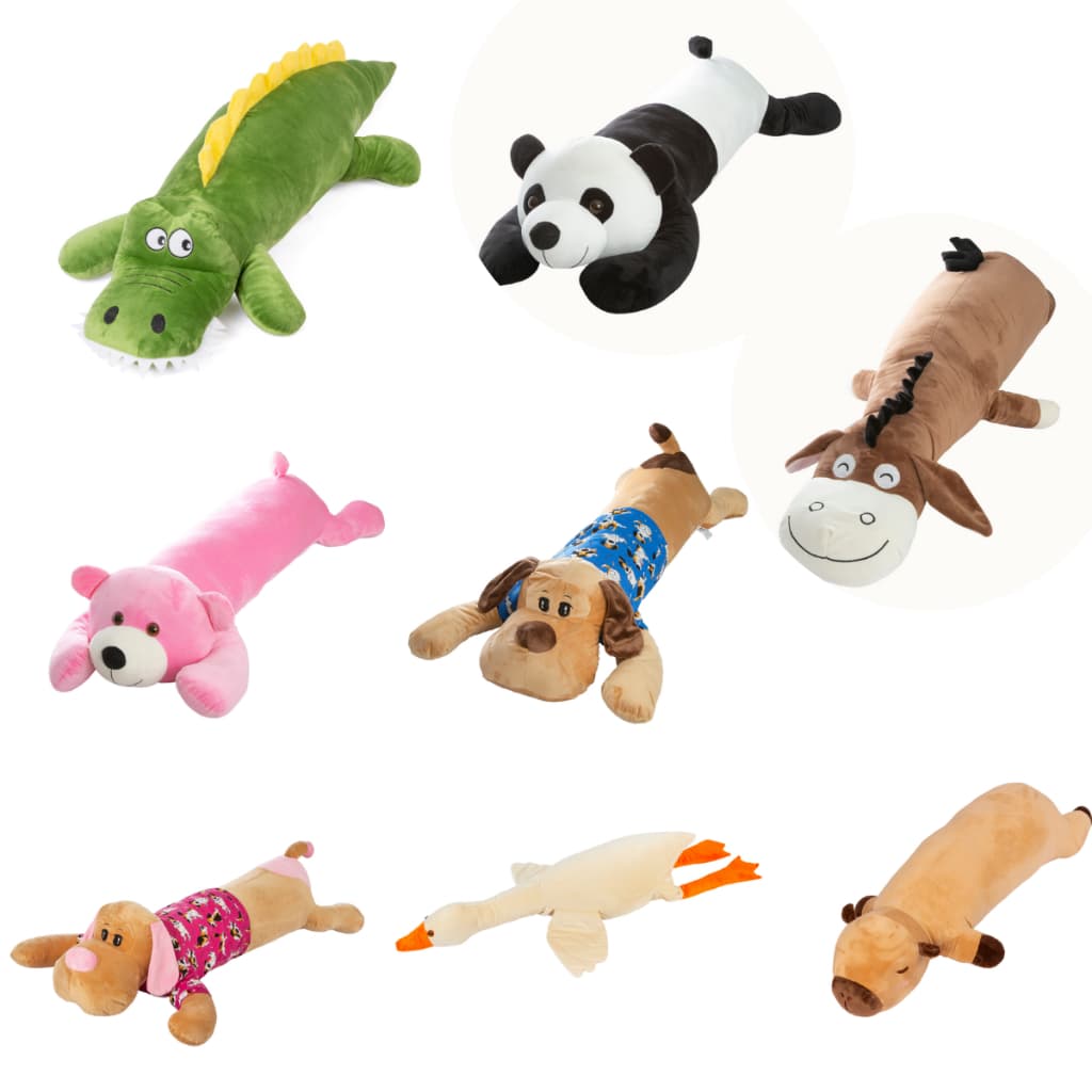 Travesseiro Xuxão Animais Pelúcia 1,10cm Extra Macio Almofada Gigante