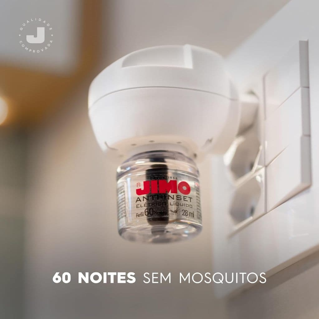 Jimo Anti-Inset Elétrico Kit 60 Noites