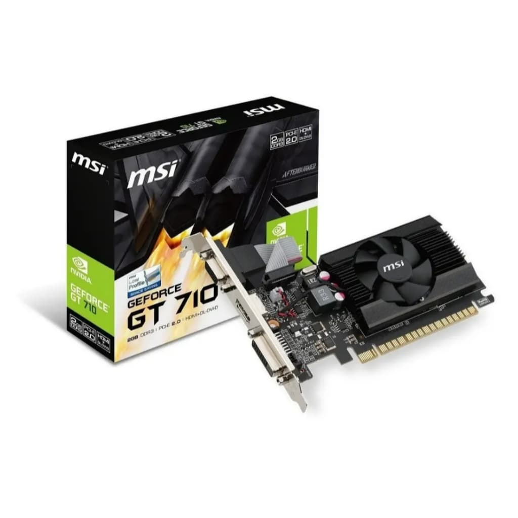 Placa de vídeo Nvidia MSI GeForce 700 Series GT 710 2GB
