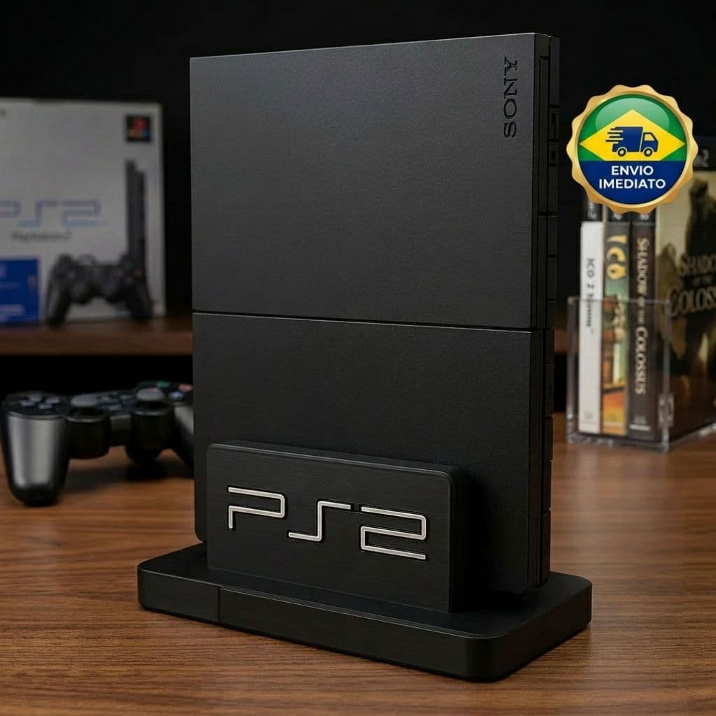 Suporte vertical PS2 Playstation 2 Slim